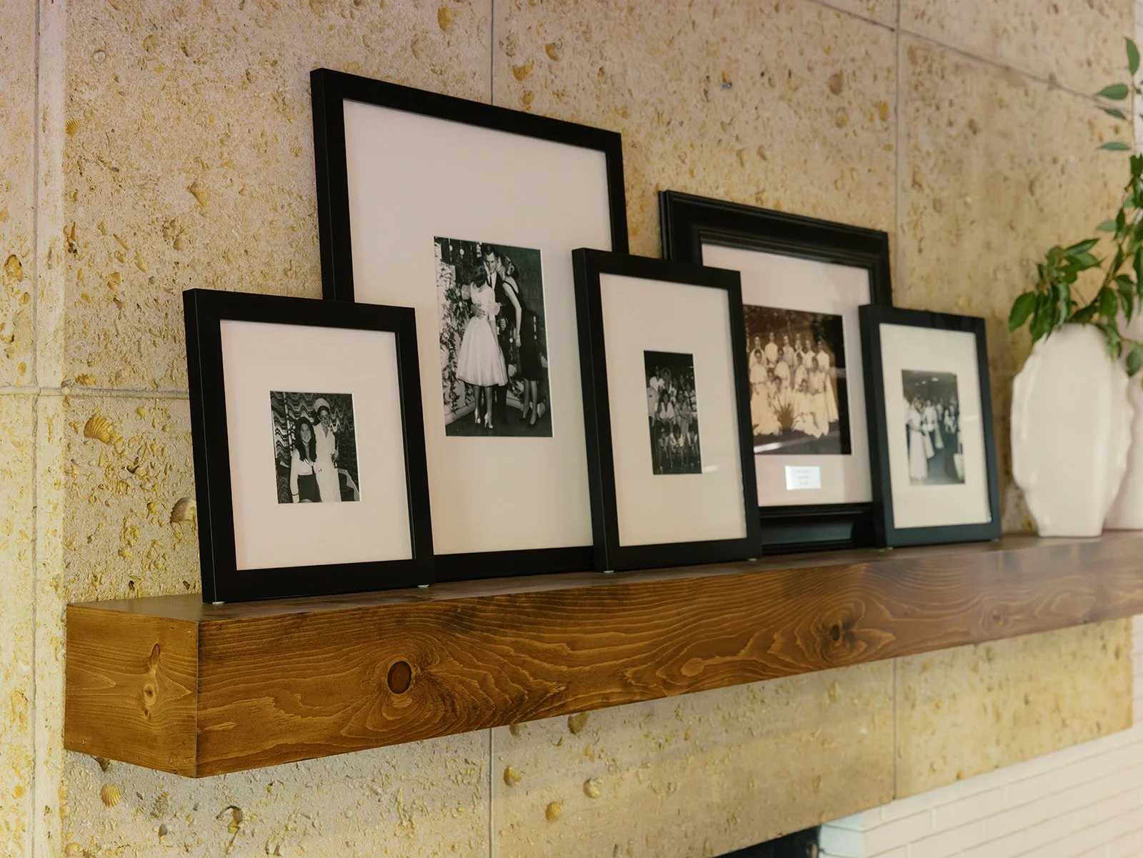 Piano Room Mantel Detail