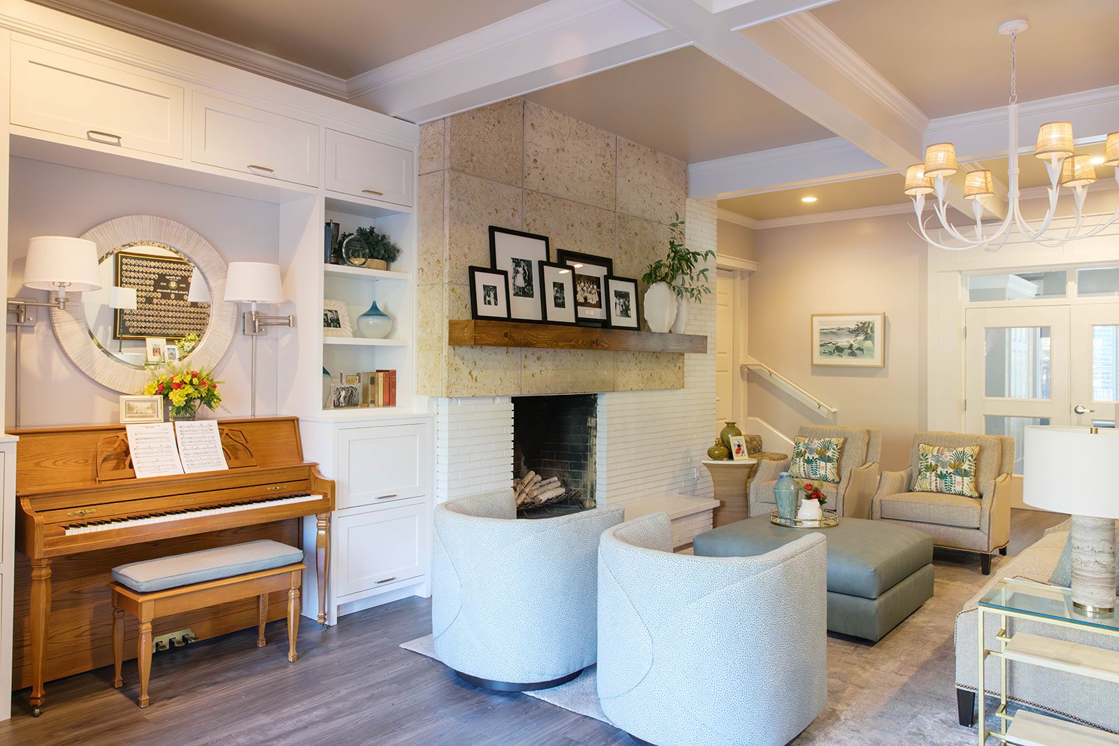 Piano Room Seating Area