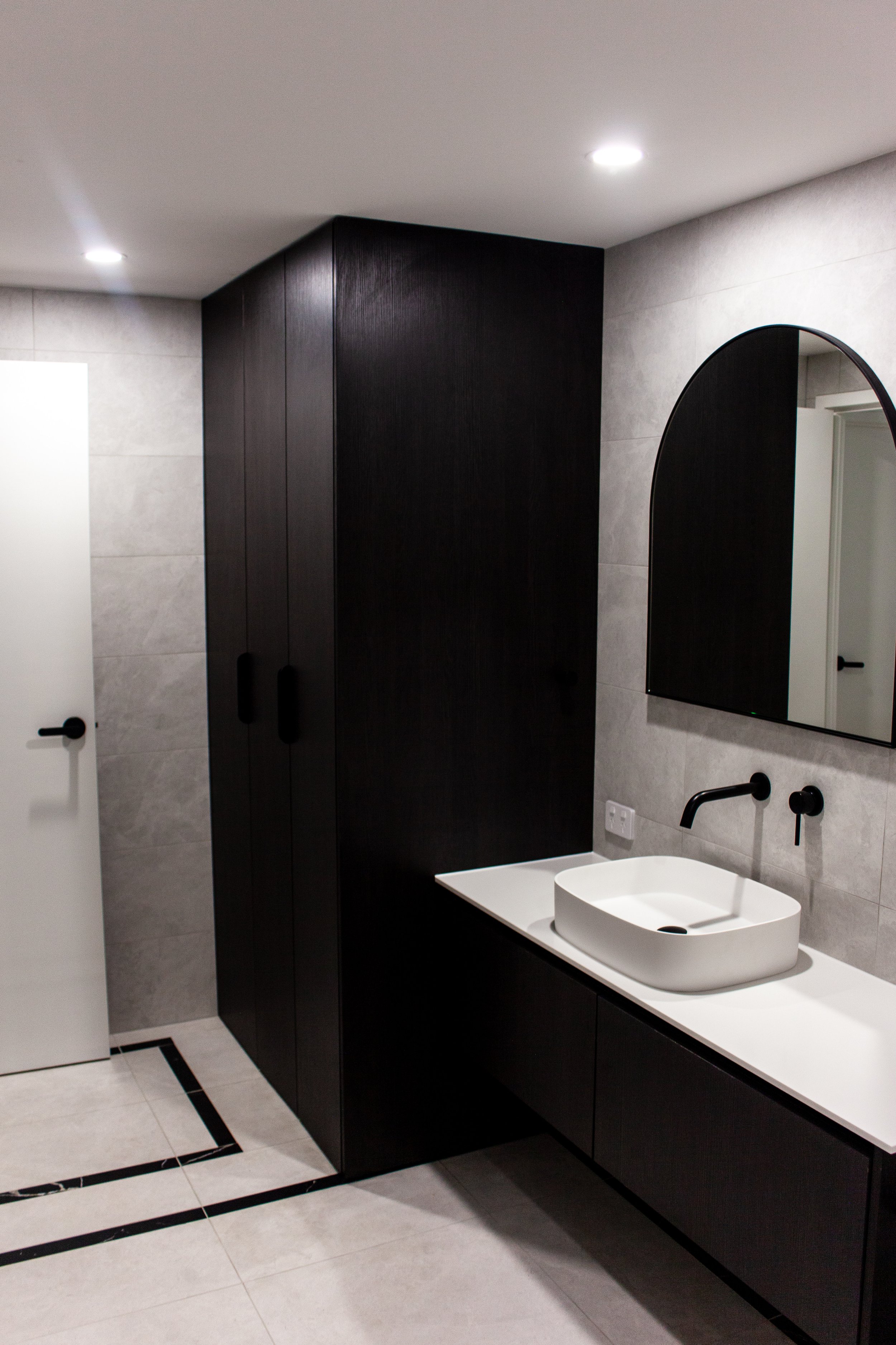 Bathroom and laundry renovation at Wickham Street, Fortitude Valley