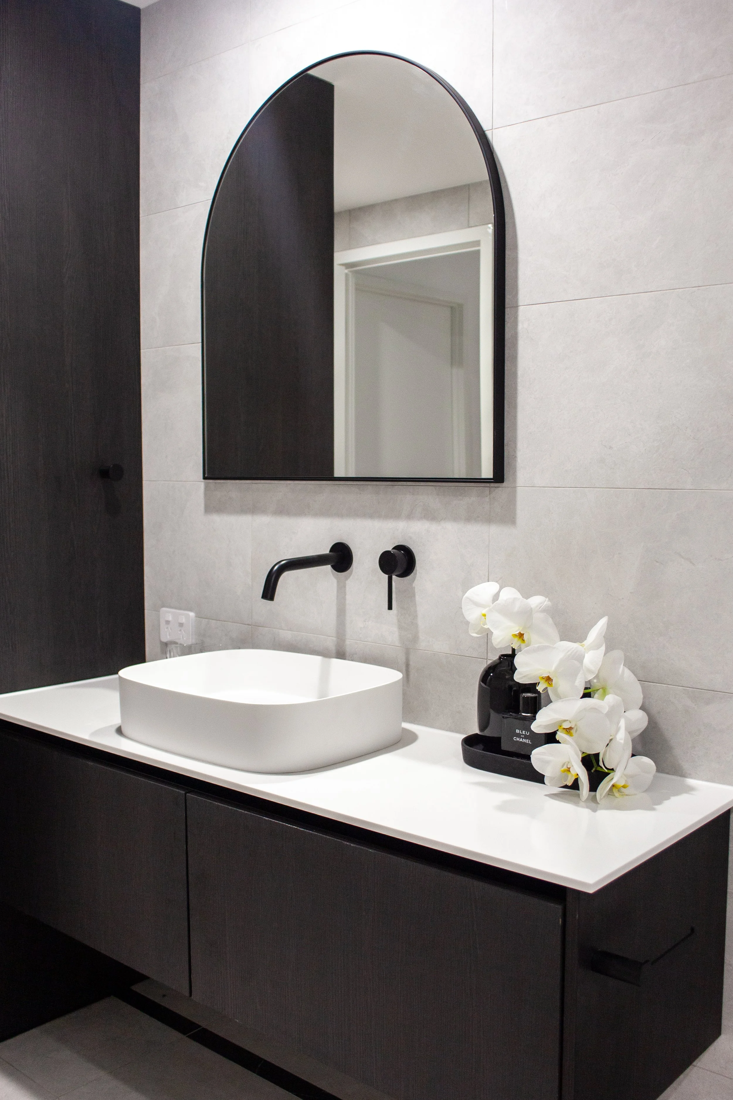 Floating vanity for bathroom at Wickham Street, Fortitude Valley