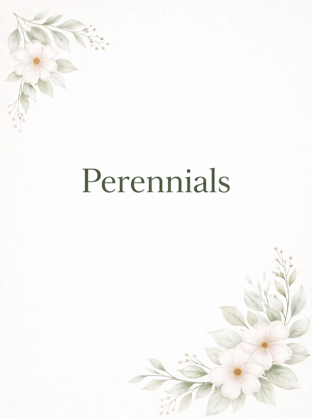 Perennials