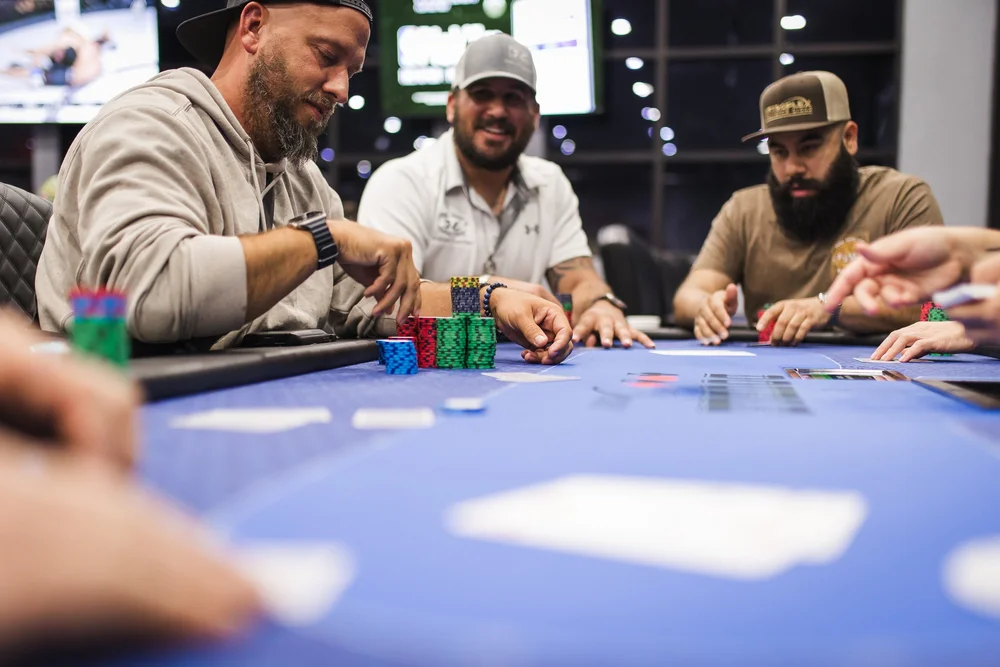 Poker Room TX Double Deuce Poker Room Bar Golf Simulator in DFW