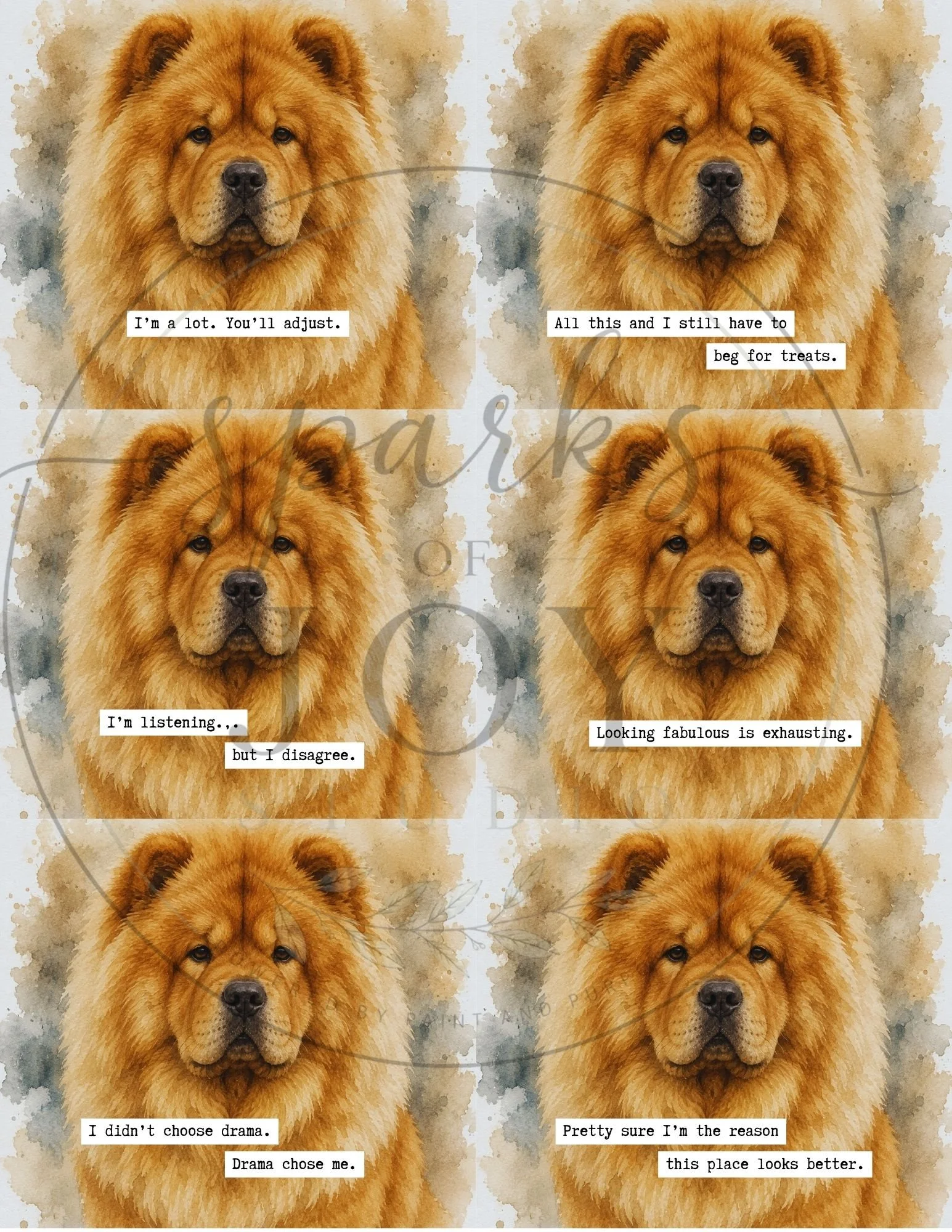 *digital download* Chow Chow