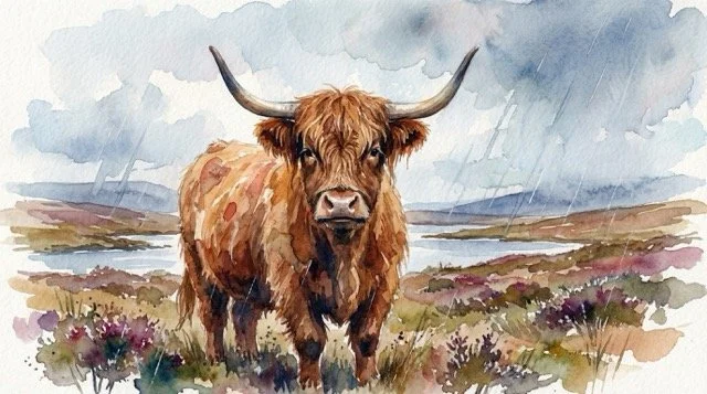 highland cow watercolor Medium.jpeg
