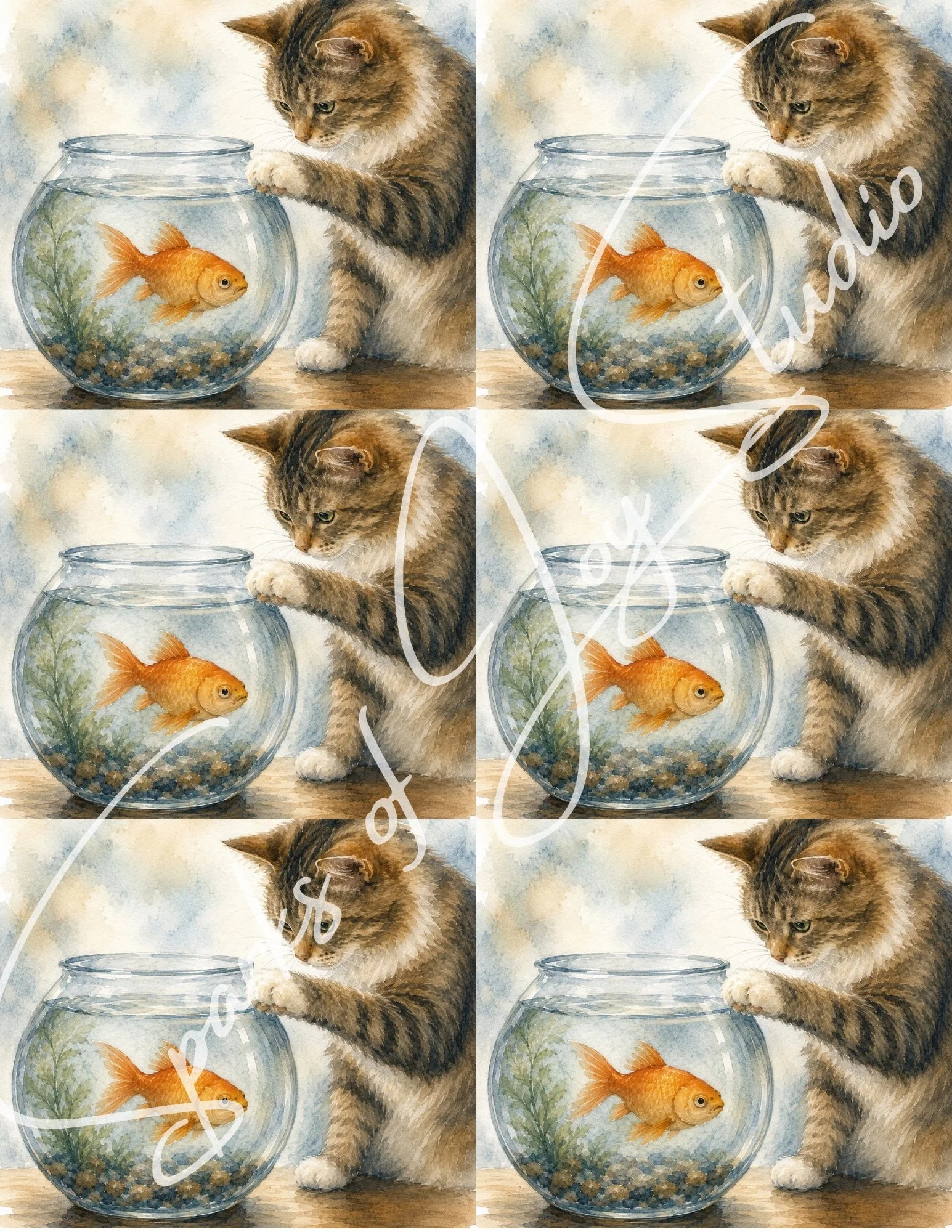 *digital download* Curious Cat [NO TEXT]