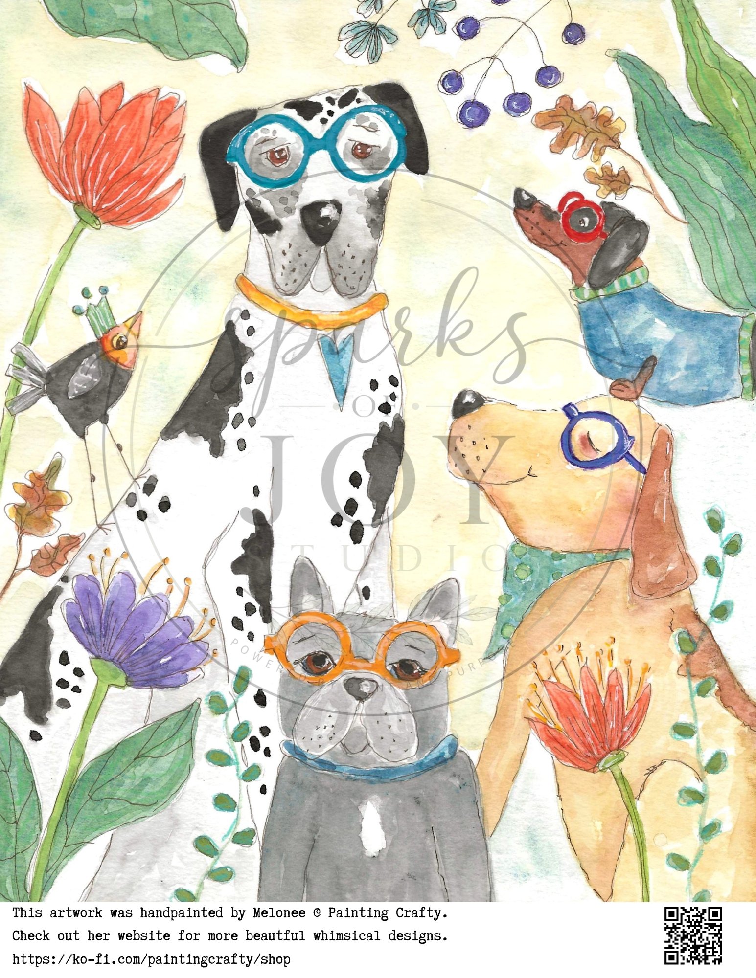 Library Dogs (8x10)