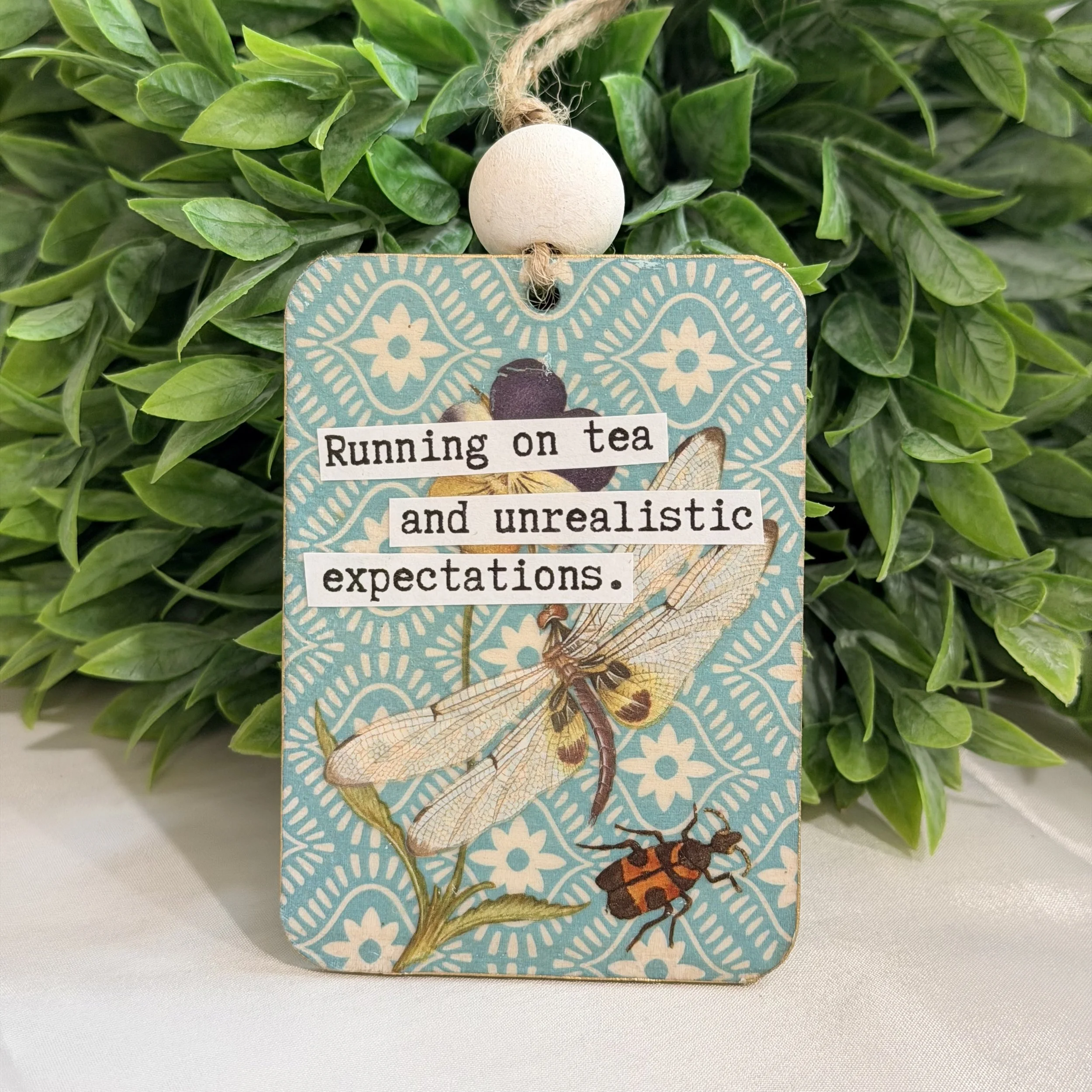 Wooden Gift Topper & Reusable Gift Tag | Gift Wrapping Embellishment