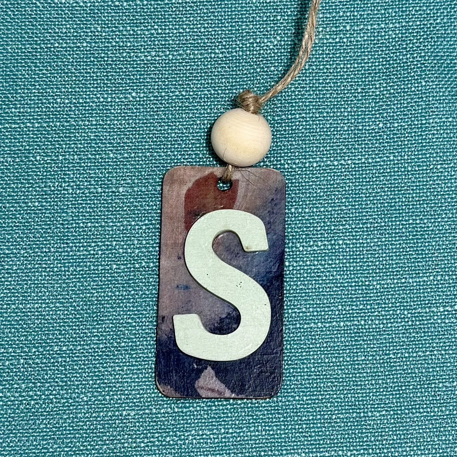 Monogram Gift Tag: S
