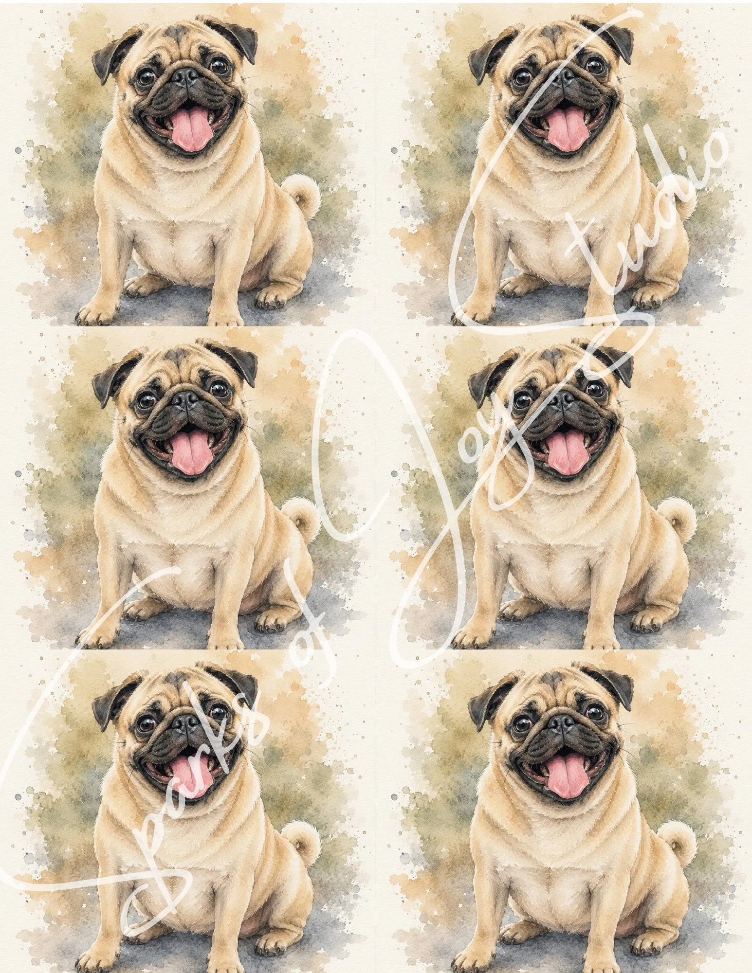 *digital download* Pug Life [NO TEXT]