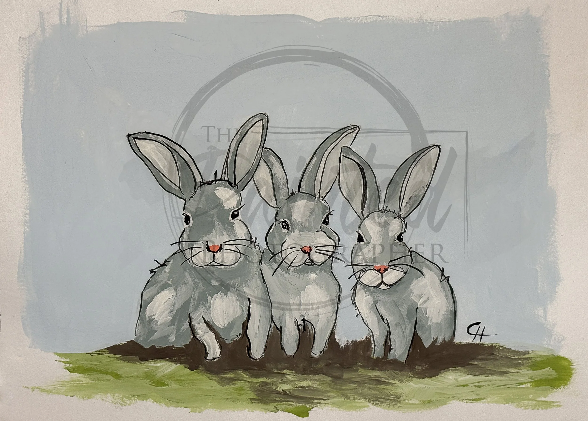 Triple Trouble (8x10)