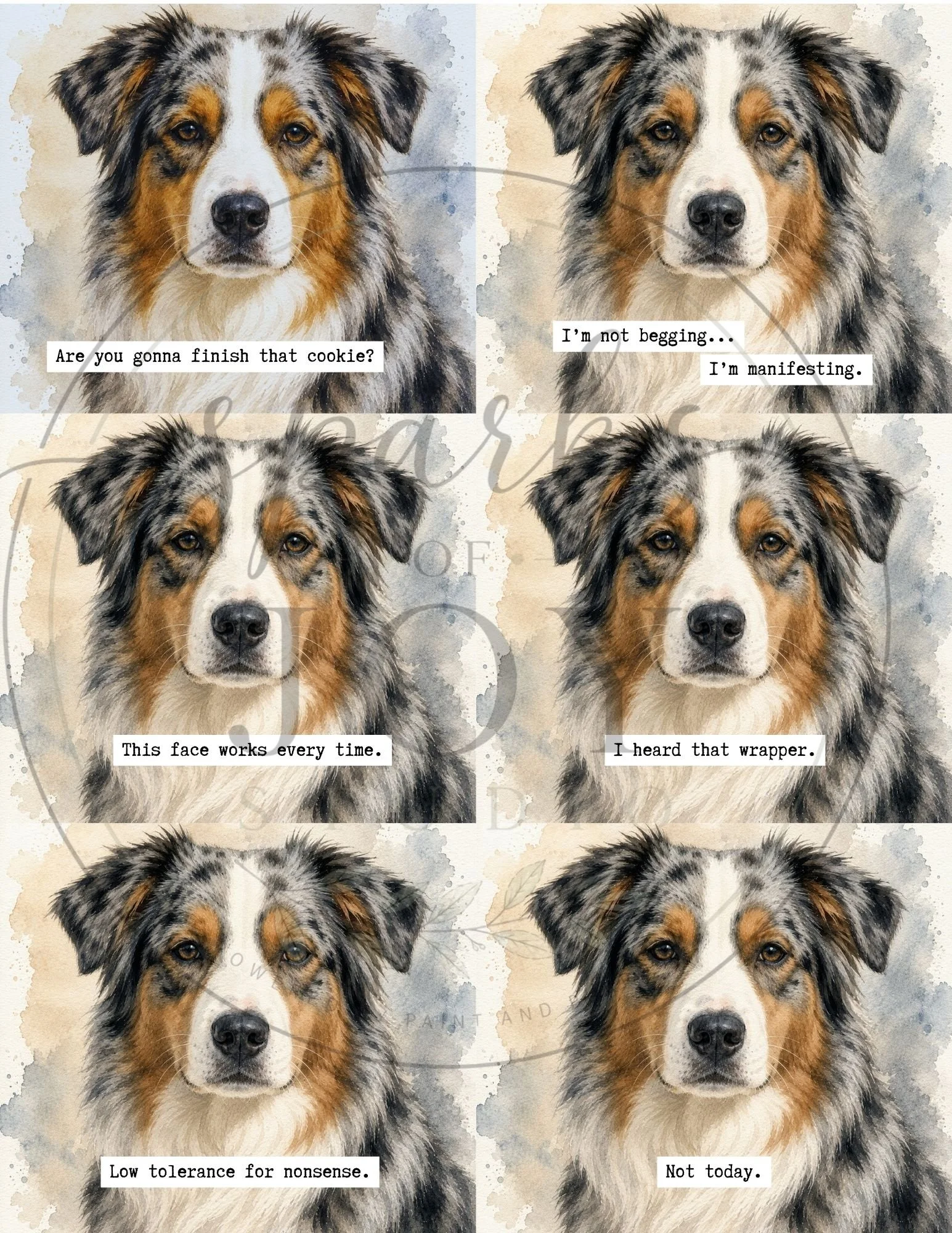 *digital download* Australian Shepherd