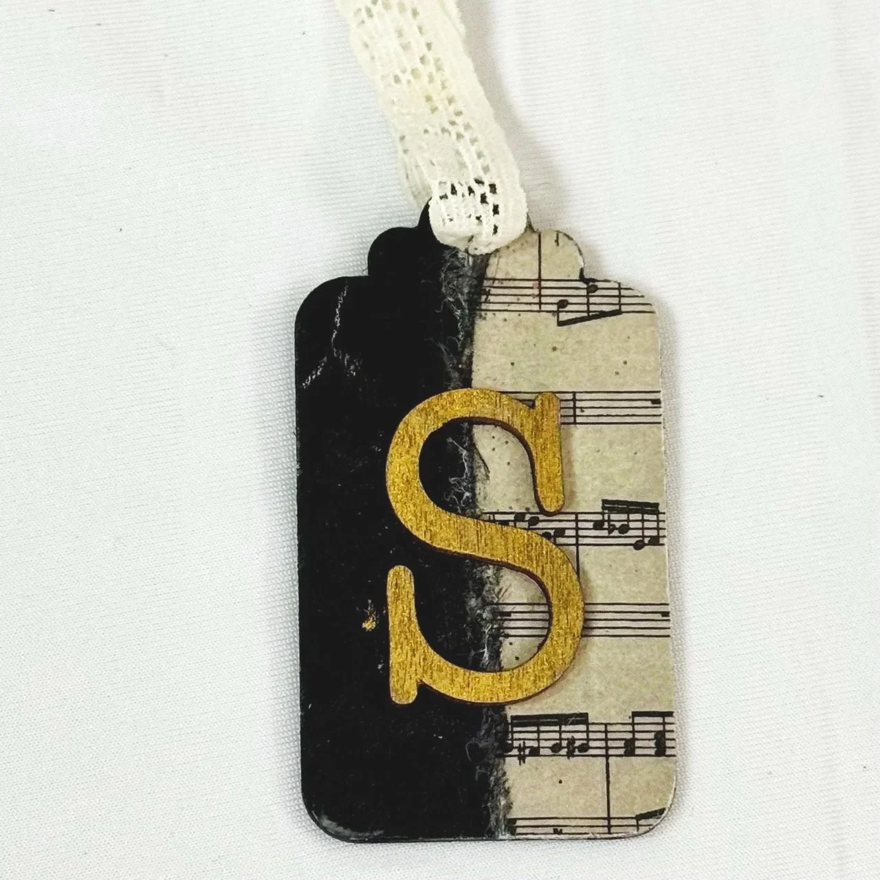 Monogram Gift Tag: S