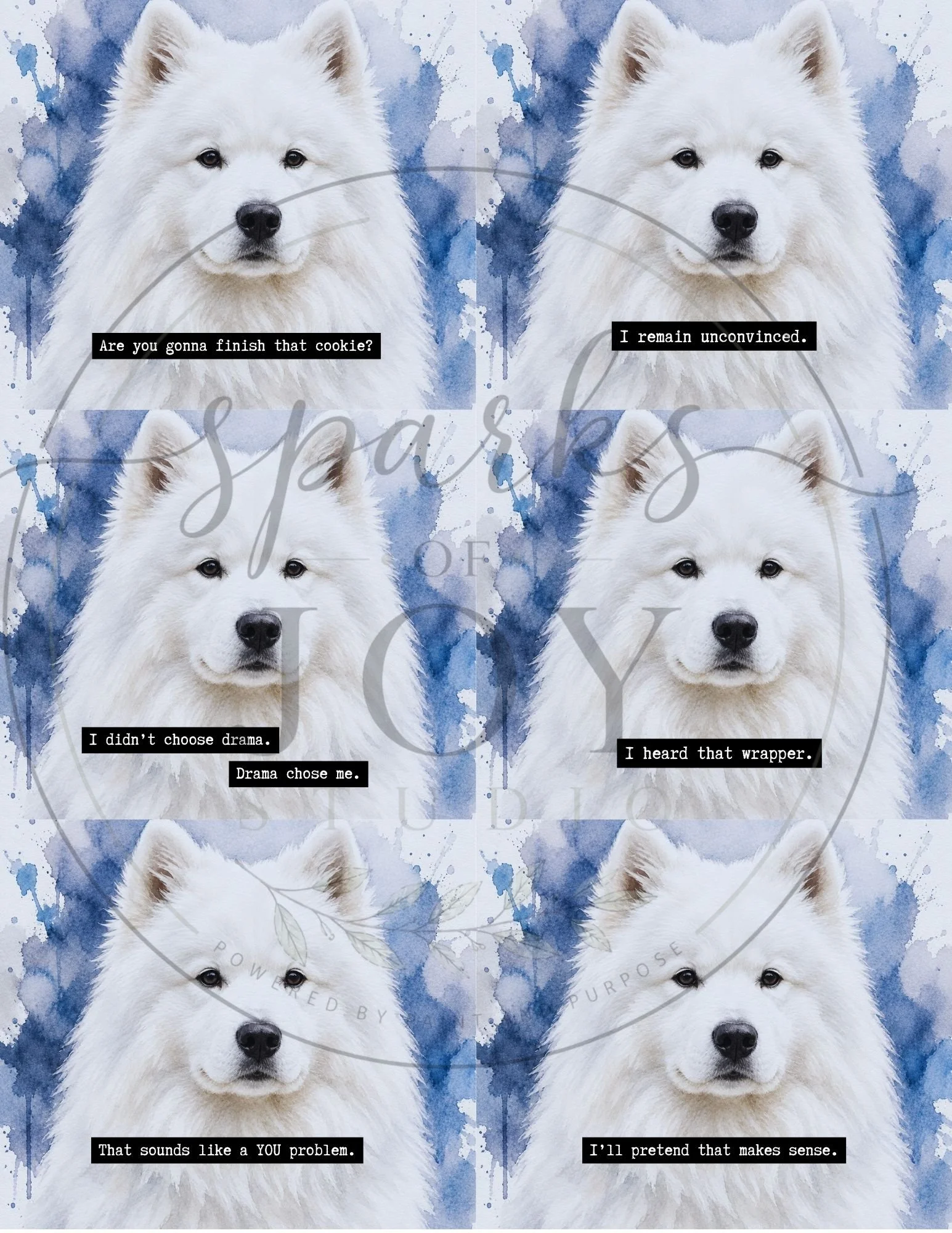 *digital download* Samoyed
