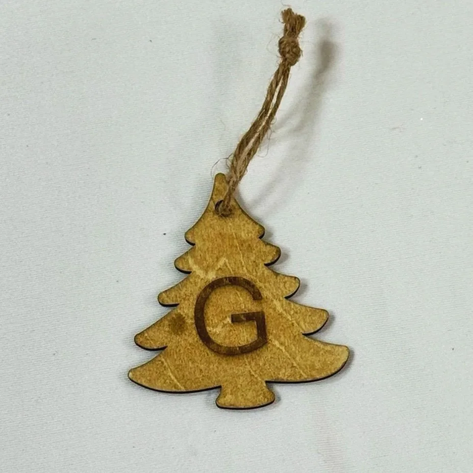 Monogram Gift Tag: G