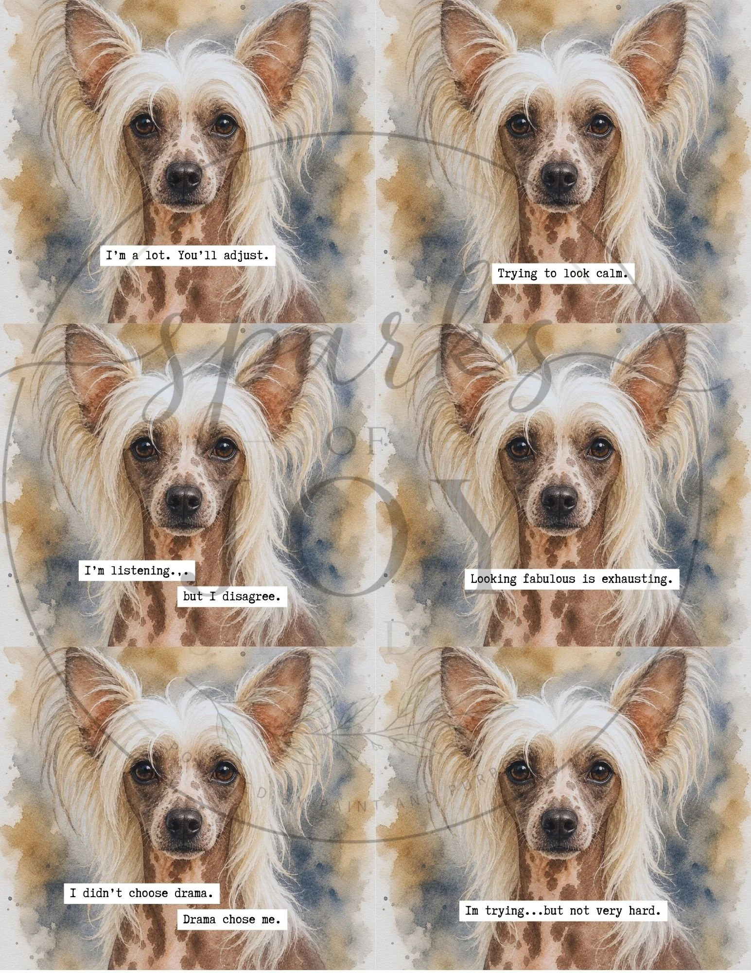 *digital download* Chinese Crested