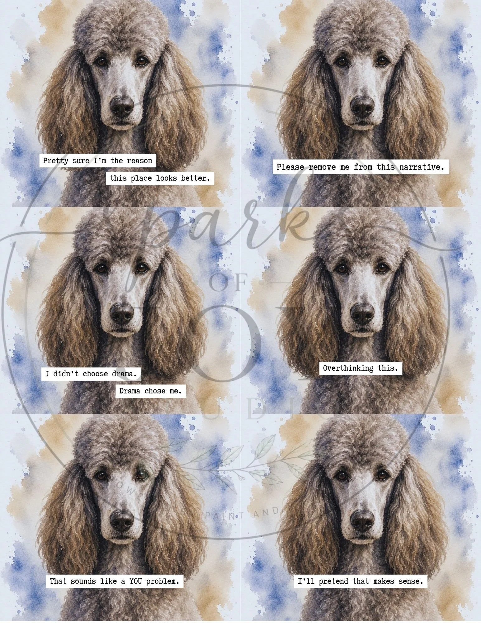 *digital download* Poodle