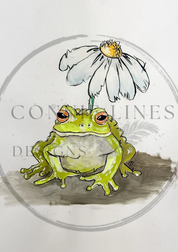 Toadally Cool (8x10)