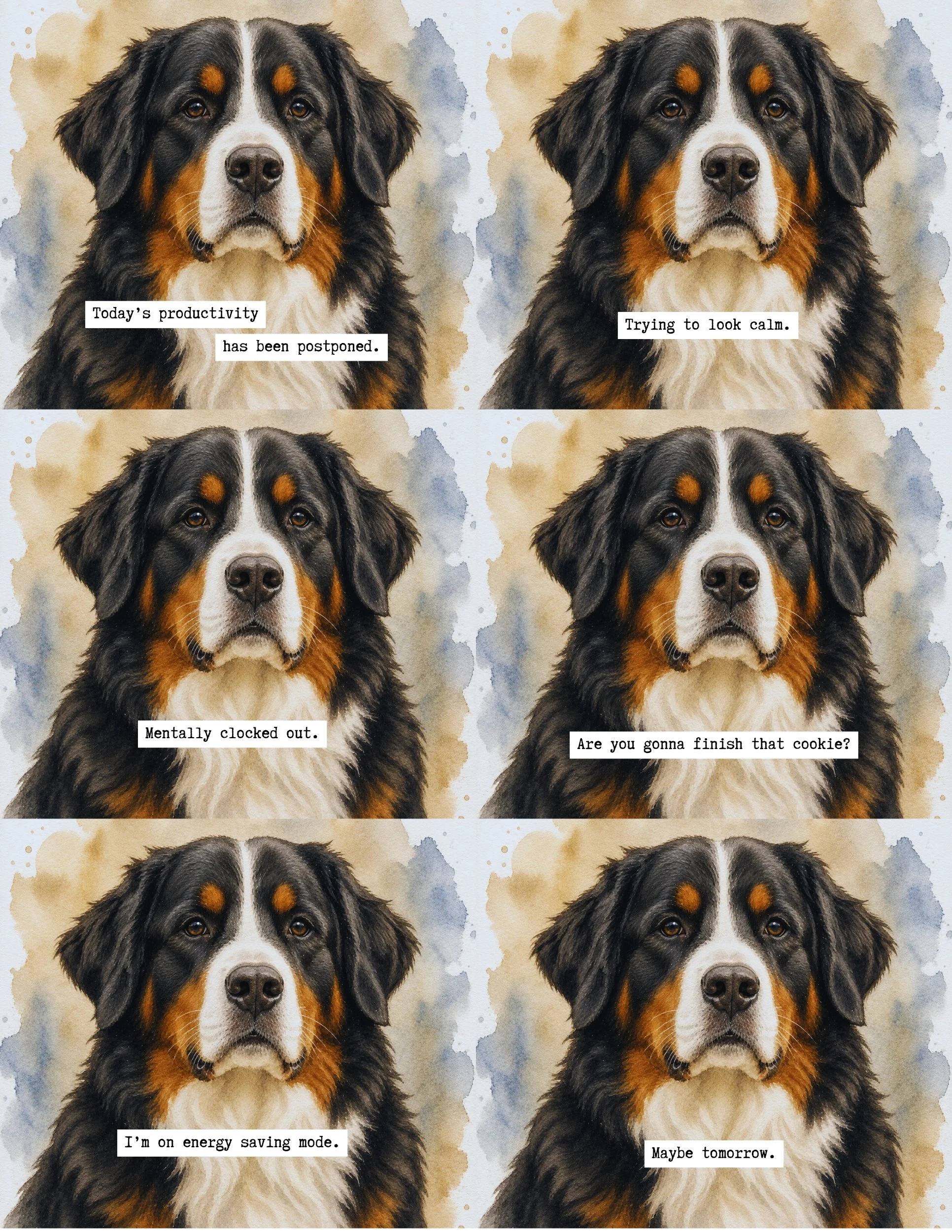 *digital download* Bernese Mountain Dog