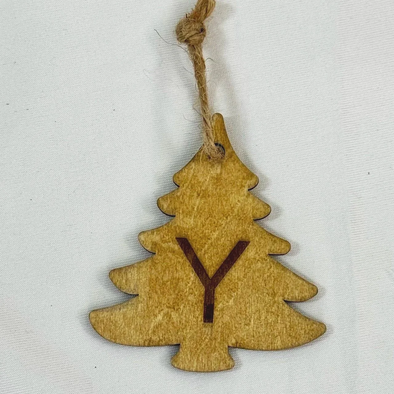 Monogram Gift Tag: Y