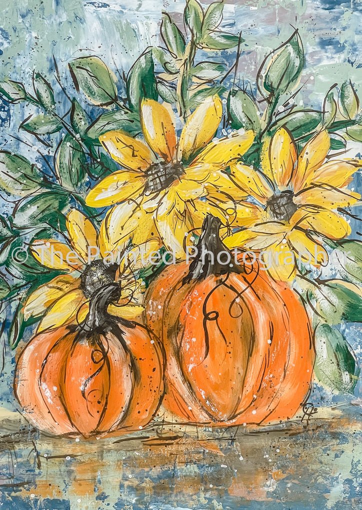 Pumpkin Reflection (8x10)