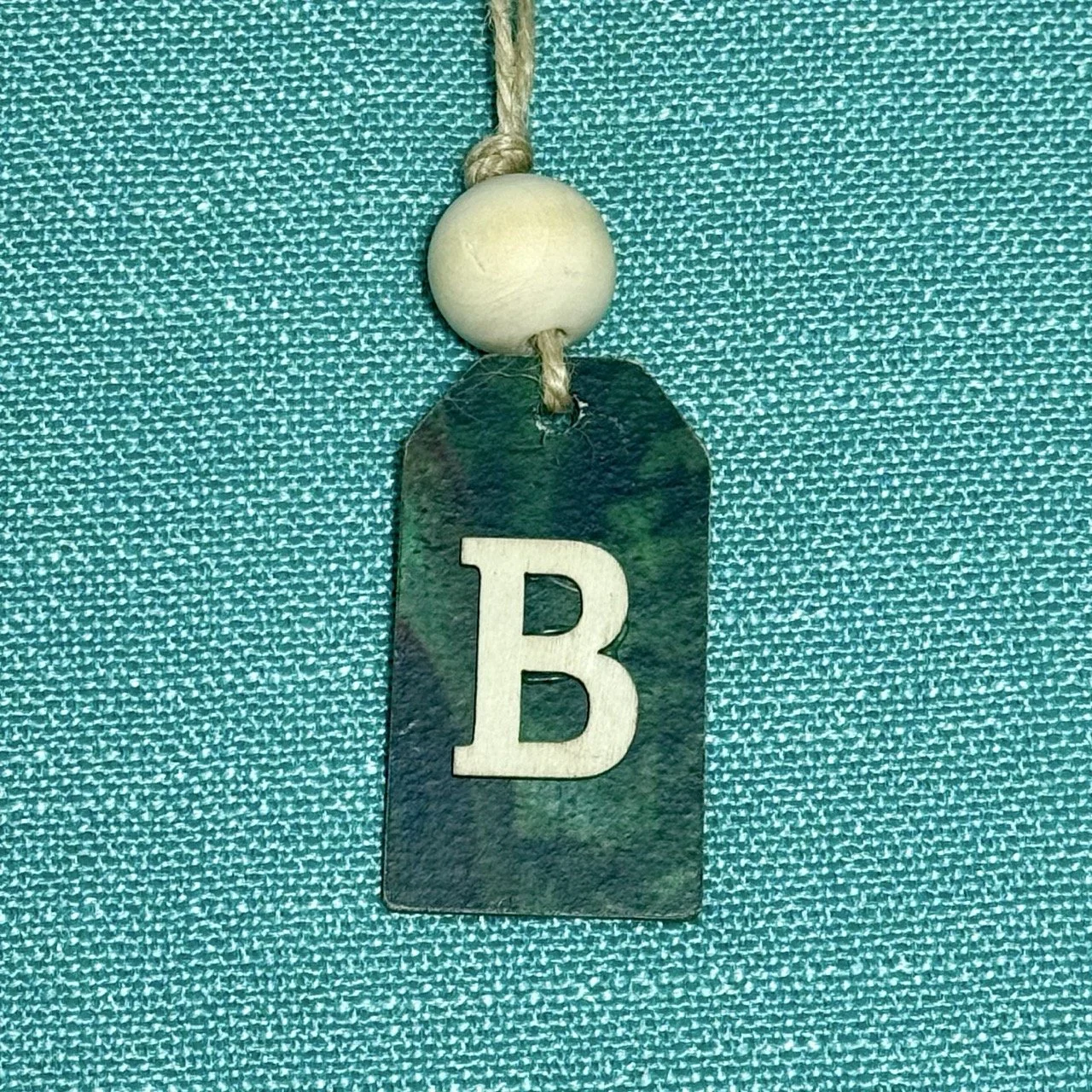 Monogram Gift Tag: B
