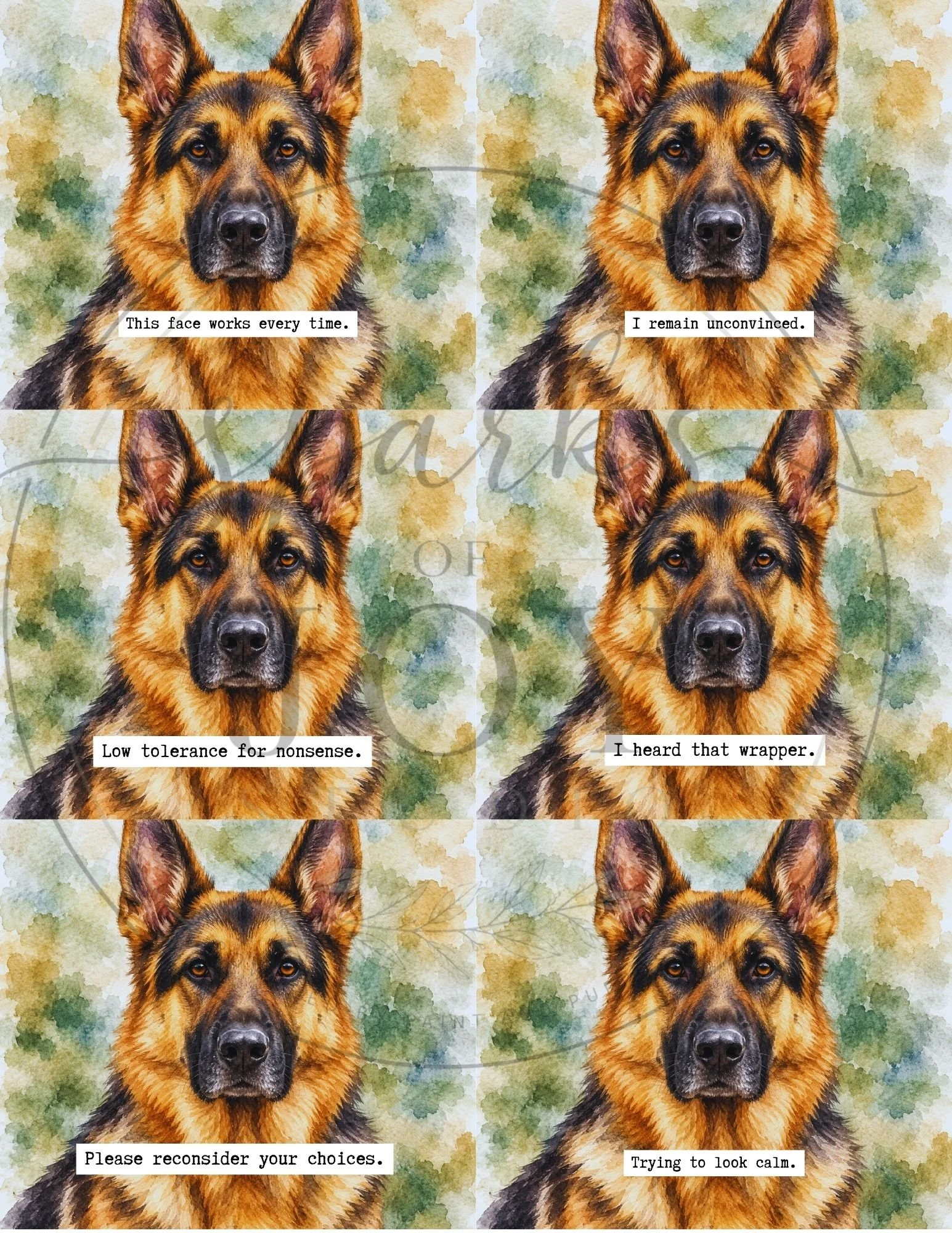 *digital download* German Shepherd