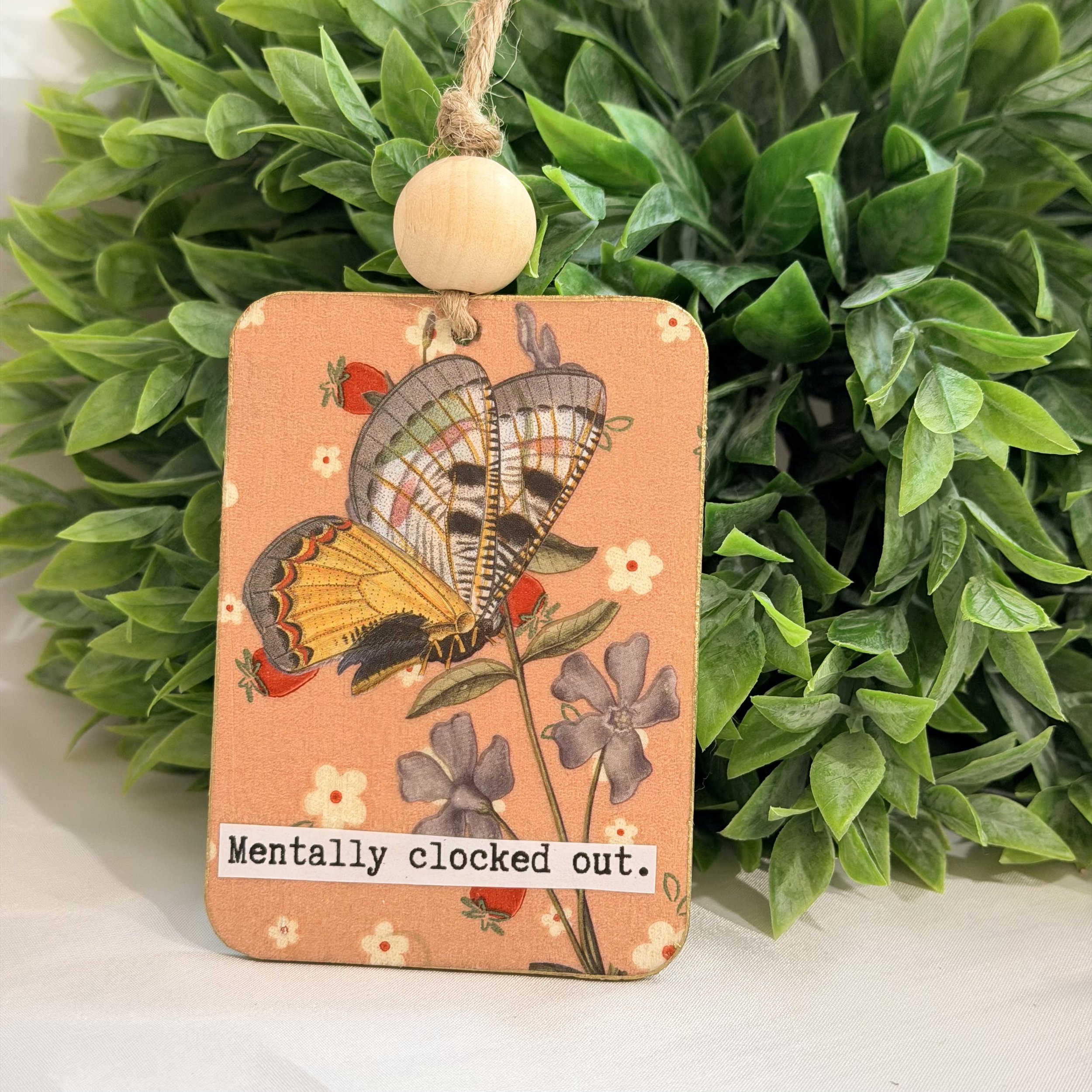 Wooden Gift Topper & Reusable Gift Tag | Gift Wrapping Embellishment