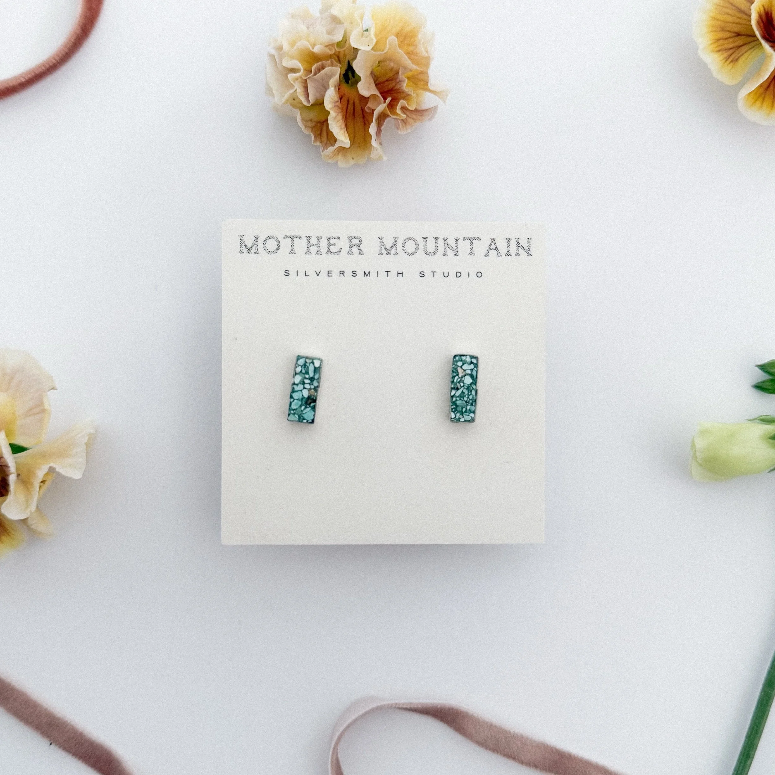 Turquoise Inlay Studs II