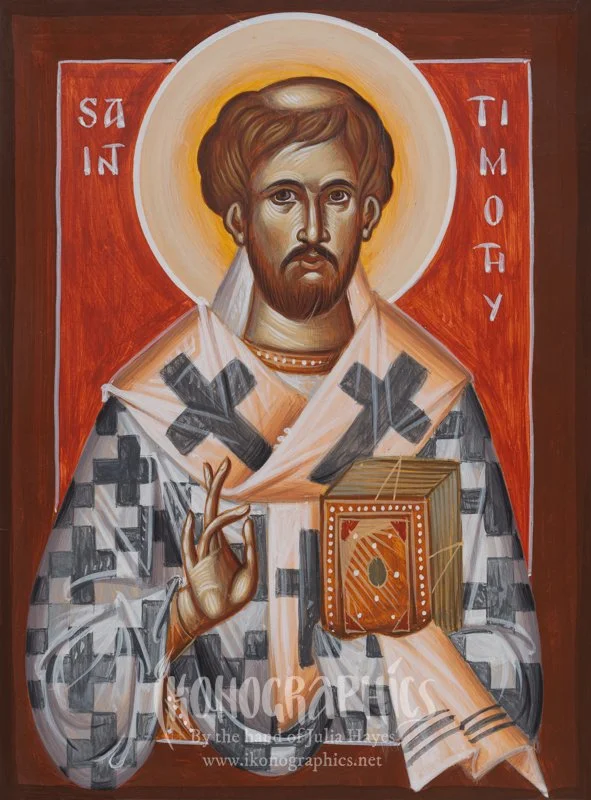 St Timothy 15x20cm 2024
