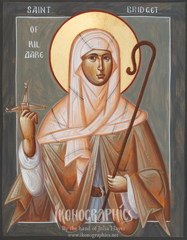 St Bridget 22x28cm 2023