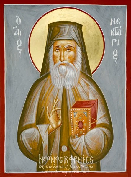 St Nektarios 18x24cm 2013