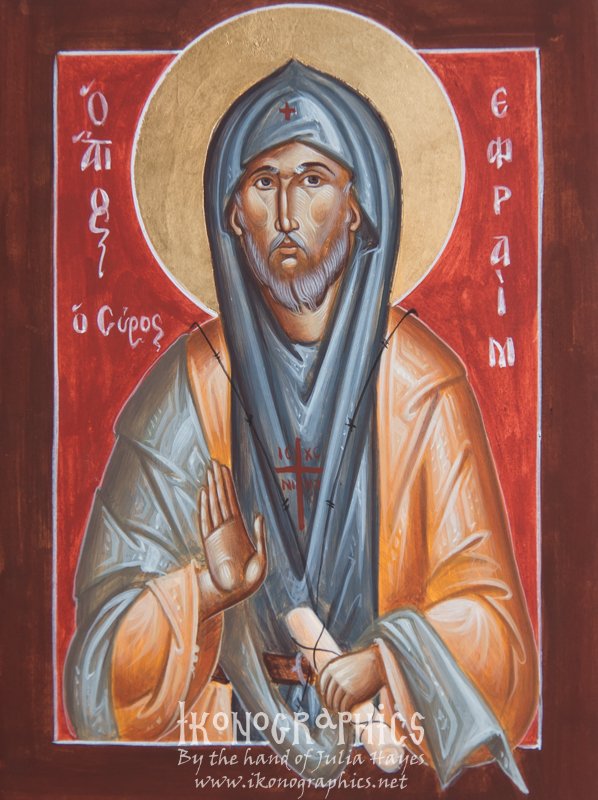 St Efraim the Syrian 15x20cm 2019