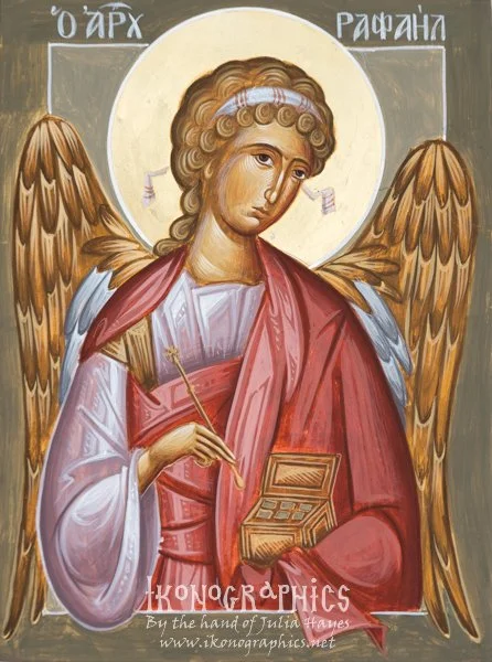 Archangel Raphael 15x20cm 2016