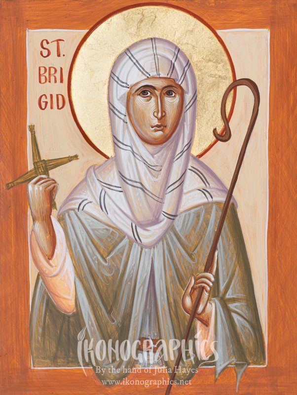 St Brigid of Kildare 15x20cm 2022