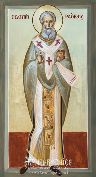 St Patrick of Ireland 16x28cm 2016