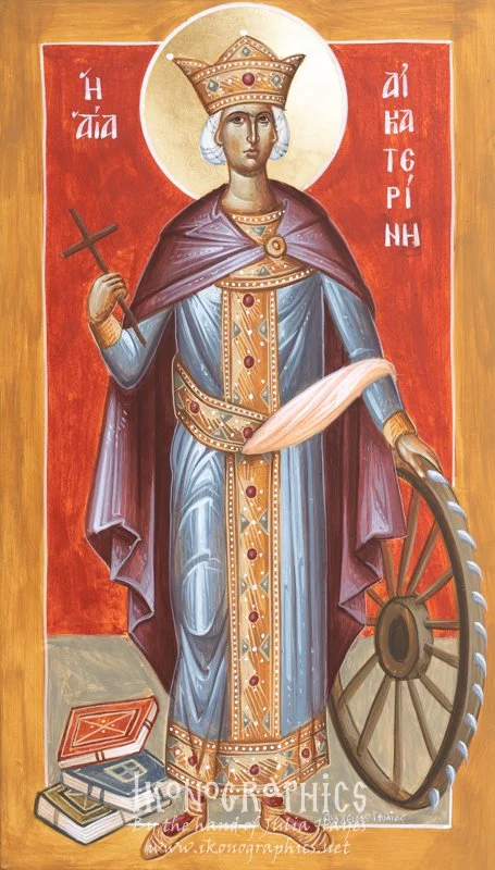 St Katherine icon