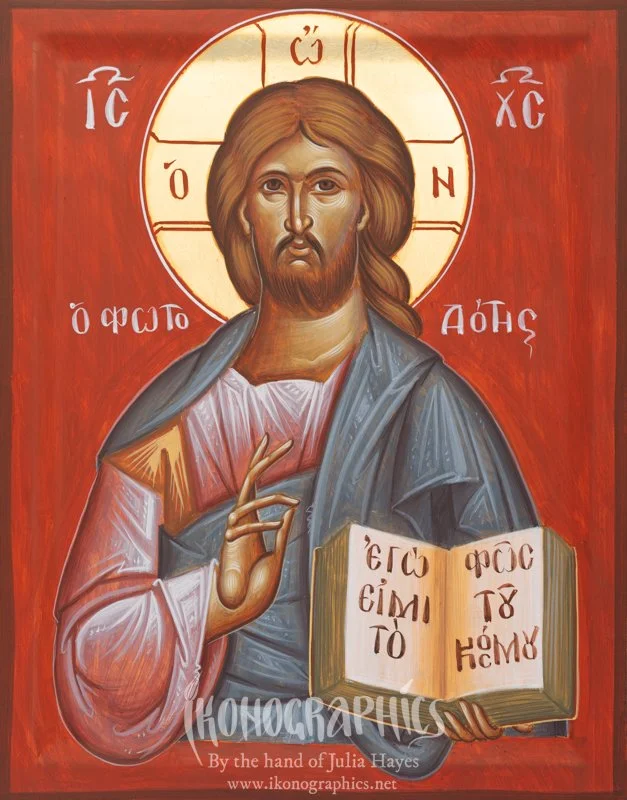 Jesus Christ Lightgiver 22x28cm 2024