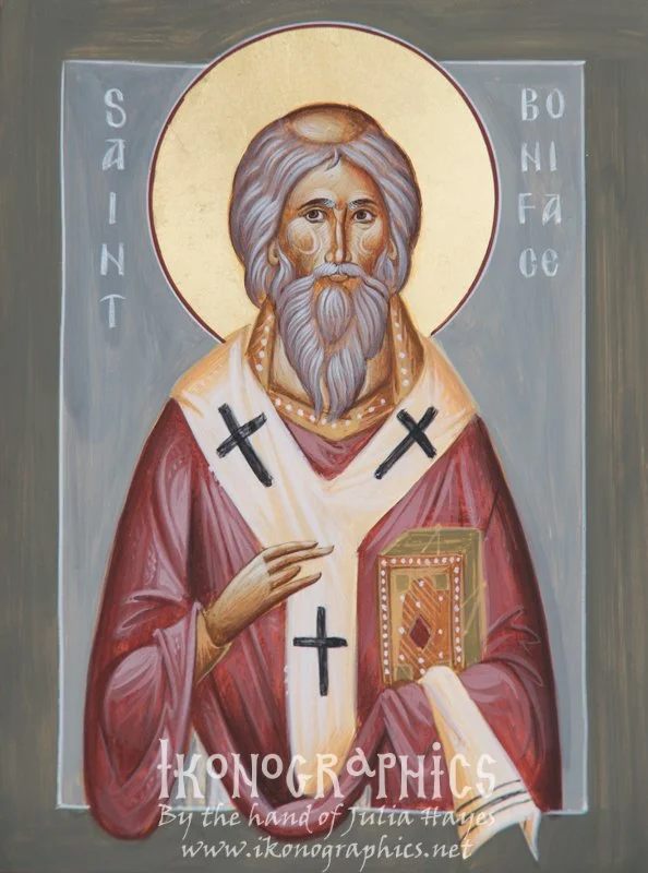 St Boniface of Germany 15x20cm 2018