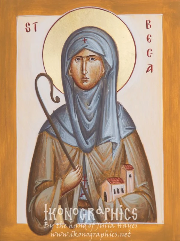 St Bega 15x20cm 2018