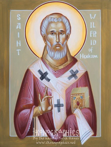 St Wilfrid of York 15x20cm 2017