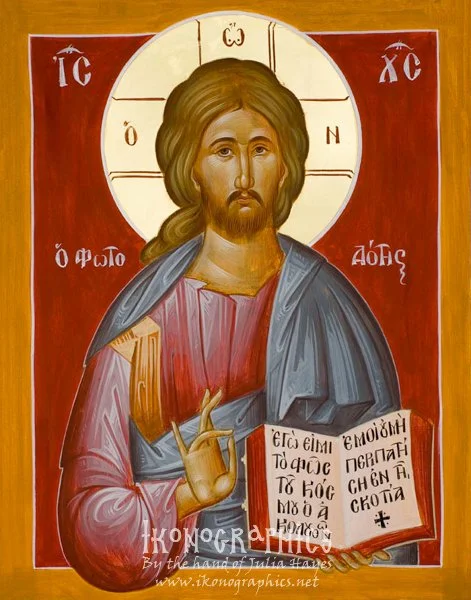 Jesus Christ the Lightgiver 22x28cm 2013