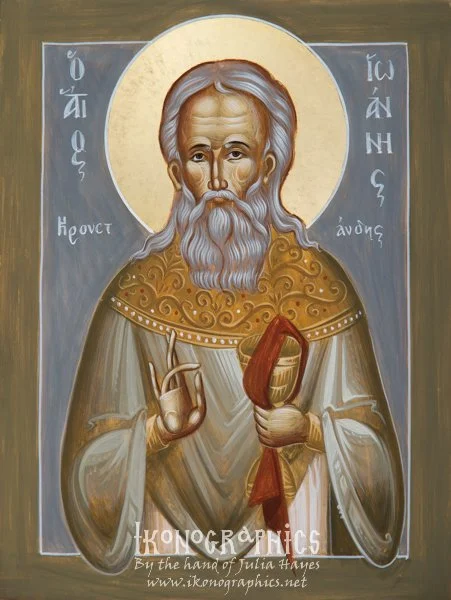 St John of Kronstadt 15x20cm 2016