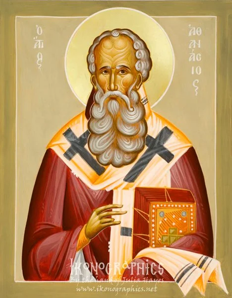 St Athanasios the Great 22x28cm 2013
