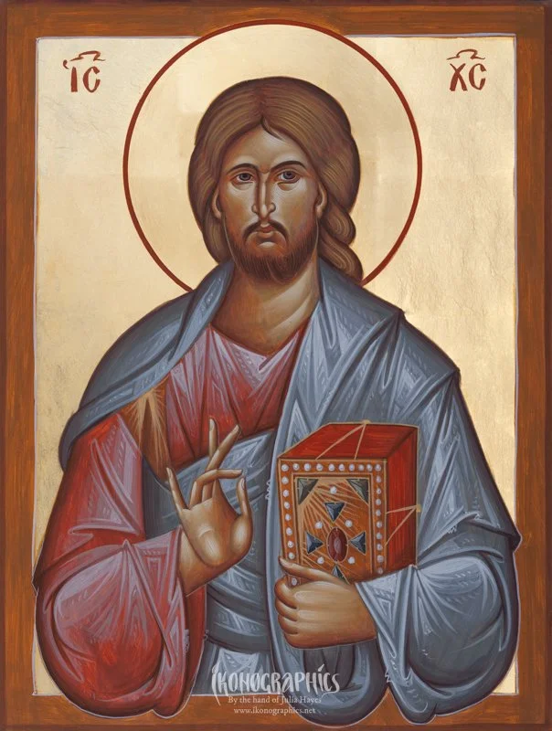 Jesus Christ Pantokrator 30x40cm 2024