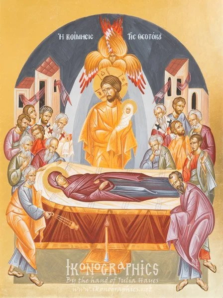 Dormition of the Theotokos 30x40cm 2014