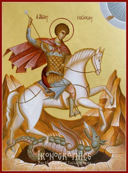St George 30x40cm 2010