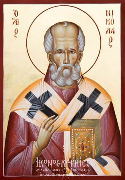 St Nicholas 21x30cm 2015