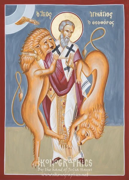 St Ignatius of Antioch 25x35cm 2014