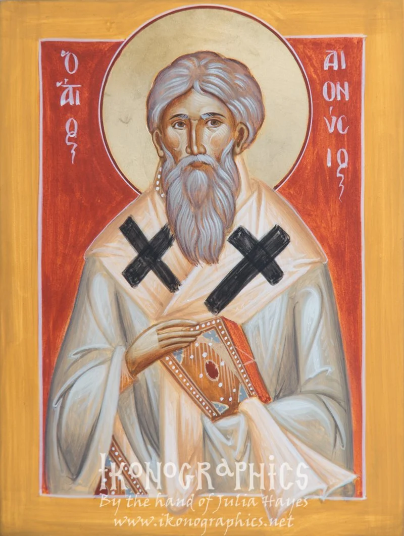 St Dionysios the Areopagite 15x20cm 2018