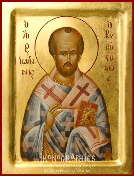 St John Chrysostom 16x21cm 2011